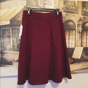 CHEVRON Pattern Skater Skirt